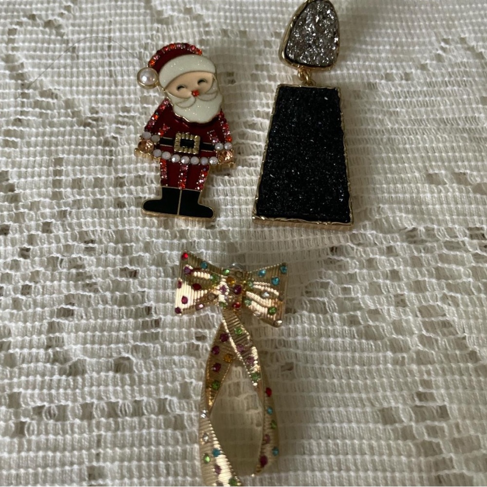 New Never Worn Sugarfix Baublebar Single Nonmatching Earrings - Picture 2 of 5